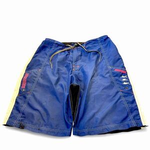 Super Baggy Vintage 90’s Fishworks core surf boardshort swim trunks